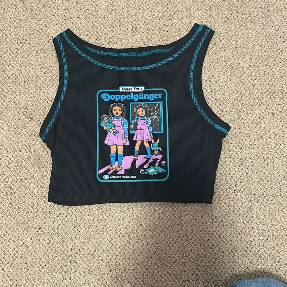 A Cropped Tank Top